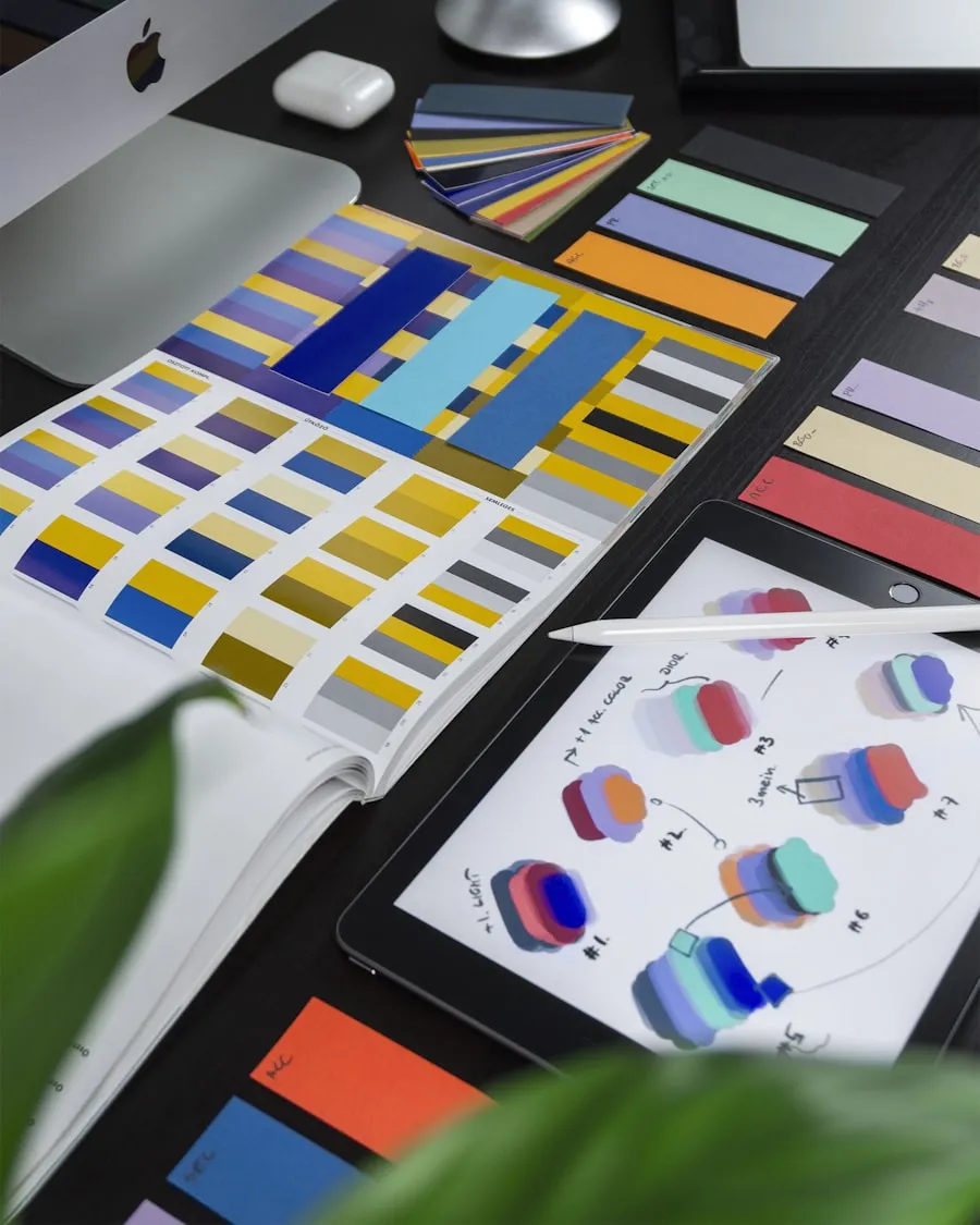 Brand design workspace